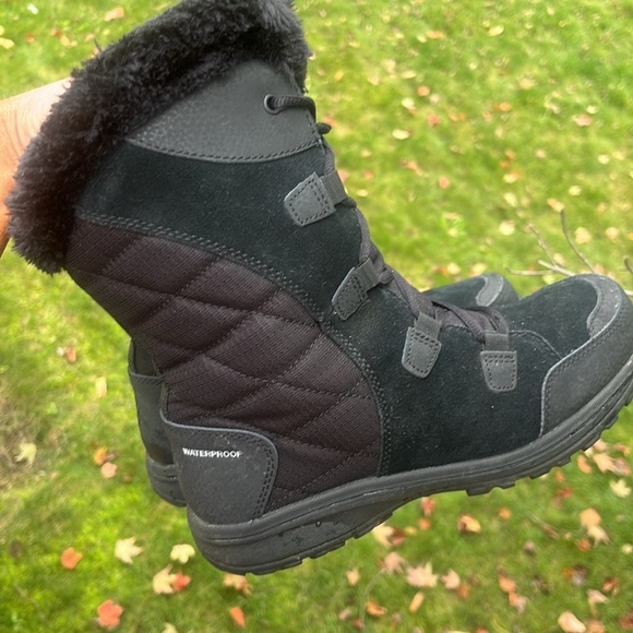 Columbia Women's Ice Maiden II Snow Boots size 7 black waterproof insulated - Picture 9 of 12